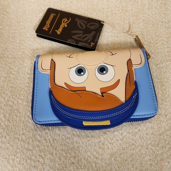 Loungefly Disney Wreck-It Ralph Fix-It Felix Cosplay Zip Around Wallet NEW - Picture 7 of 12